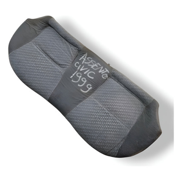 Assento Banco Traseiro Honda Civic Lx 1.6 1999 2000 2001 Preto