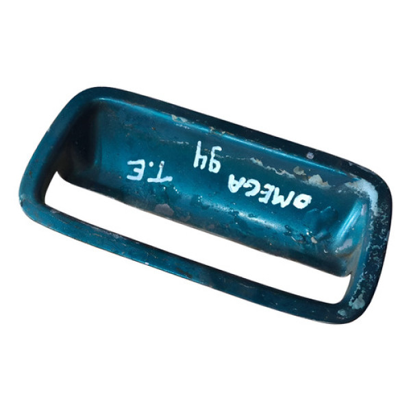 Moldura Maçaneta Traseira Esquerda Chevrolet Omega 1994/1995 Azul-turquesa Traseira