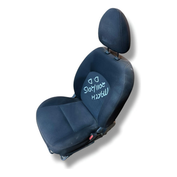 Banco Dianteiro Direito Nissan March 2011/2015 Original Cinza