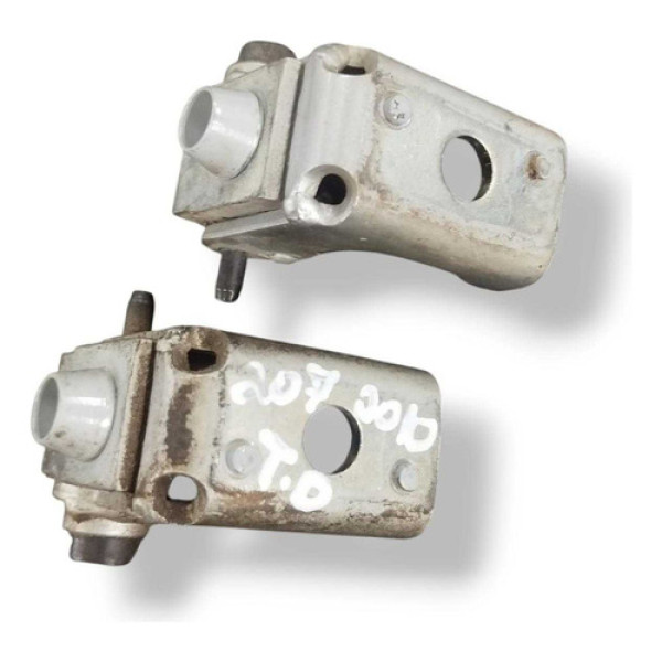 Par Dobradiça Porta Traseira Direita Peugeot 207 2010 A 2014