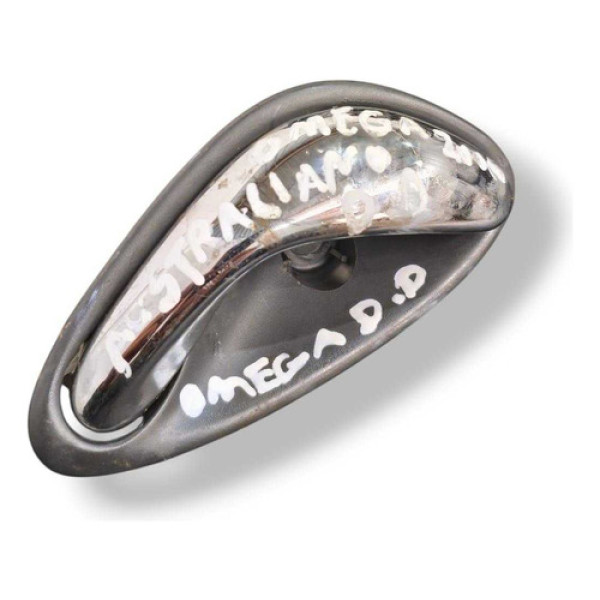 Maçaneta Interna Dianteira Direita Gm Omega Australiano 2000 Verde-escuro Dianteira