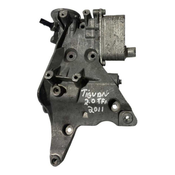 Suporte Filtro Oleo Vw Tiguan Tfi 2.0 2010 Á 2014 061903143