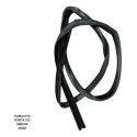 Borracha Canaleta Porta Traseira Direita Meriva Maxx 1.8 08 Preto