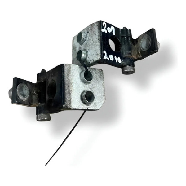 Par Dobradiças Porta Dianteira Direita Peugeot 207 2010 2011
