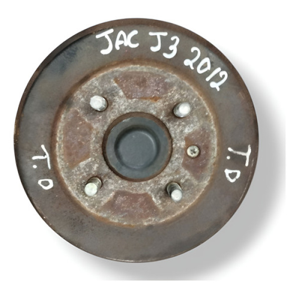 Cubo Roda Traseiro Direito Jac J3 Turin 1.3 2011 A 2014