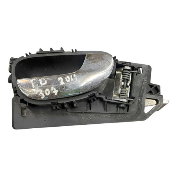 Maçaneta Interna Diant Direita Peugeot 307 2011 9643604477  Dianteira