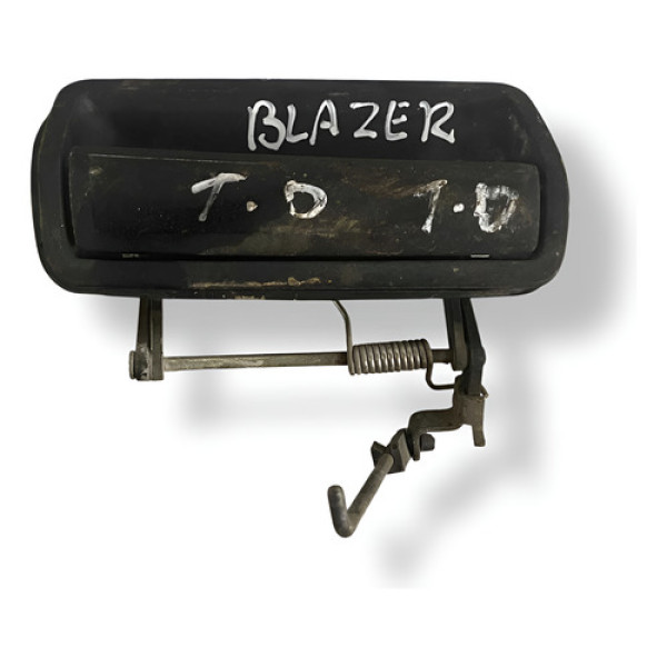 Maçaneta Externa Traseira Direita Chevrolet Blazer 2008 2009 Branco Traseira