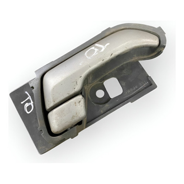 Maçaneta Interna Traseira Direita Chevrolet S10 2014 2015 Preto Traseira