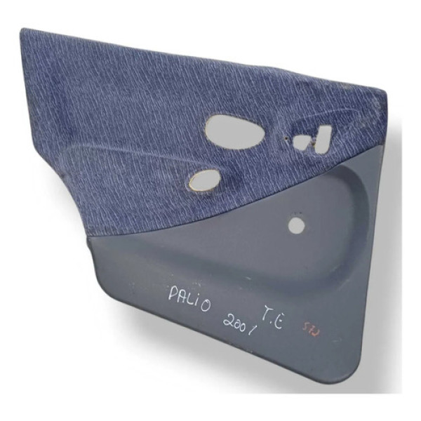 Forro Porta Traseira Esquerda Fiat Palio 2001 A 2005 Preto