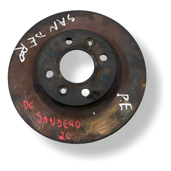 Disco Freio Dianteiro Esquerdo Renault Sandero 1.0 2013 2014