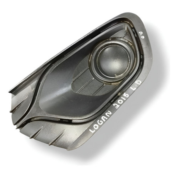 Moldura Farol Milha Direito Logan 2014 2015 263319998r Preto Direito