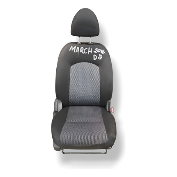 Banco Dianteiro Direito Nissan March 2015 2016 2017 A 2020 - Azul