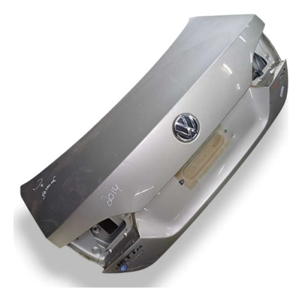 Tampa Traseira Porta Malas Vw Jetta 2010 2011 A 2014 Detalhe Prateado