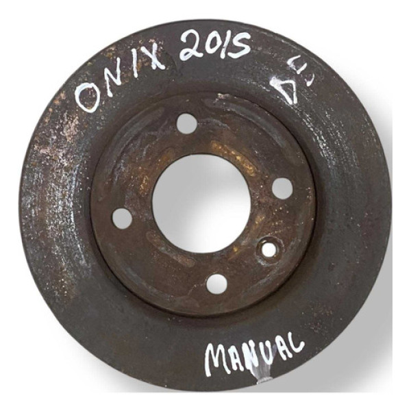 Disco Freio Diant Esquerdo Chevrolet Onix 1.4 2015 Manual