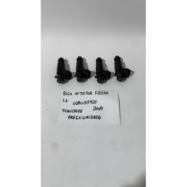 Bico Injetor Ford Fiesta 1.6 2004 0280155925 Preço Unidade
