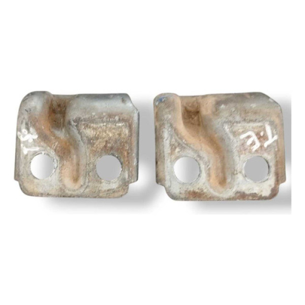 Par Dobradiças Porta Traseira Esquerda Fiat Siena 2007 2008