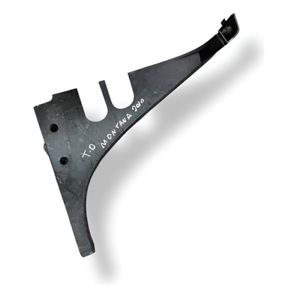 Moldura Direita Caçamba Chevrolet  Montana  2010 1bm2380152 Preto