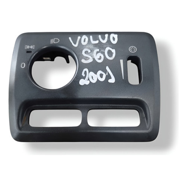 Moldura Comando Farol Volvo S60 2.0 2001 2002 2003 2004 2005