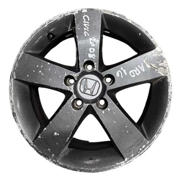 Roda Liga Aro 16 Honda Civic Lxs 1.8 2007 2008 2009 2010 Preto