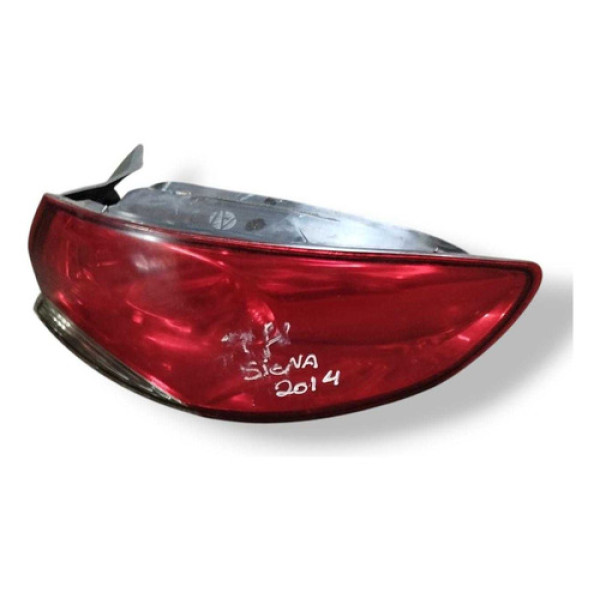 Lanterna Lado Direito Fiat Siena 2014 2015 2016 2017 2018 19 Direito/passageiro Vermelho