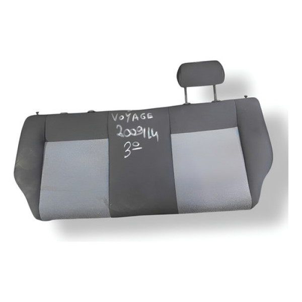 Encosto Banco Traseiro Volkswagen Voyage 1.6 2013 Detalhe Cinza