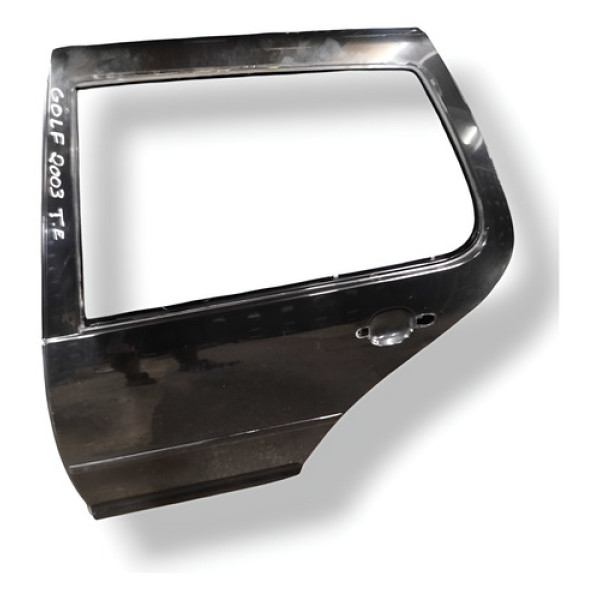 Porta Traseira Esquerda Volkswagen Golf 1.6 2002 2003 2004 Traseira Esquerda Preto