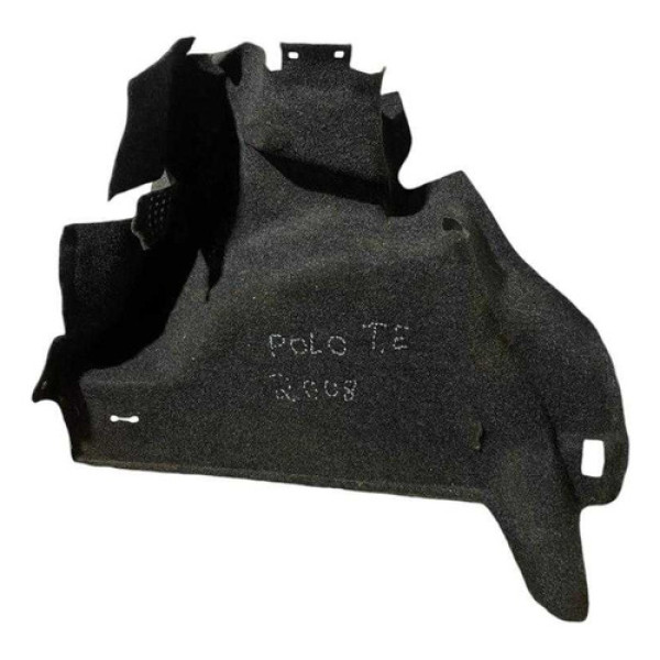 Forro Esquerdo Porta Malas Vw Polo 2007 A 2011 Original