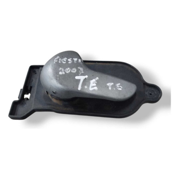 Maçaneta Interna Traseira Esquerda Fiesta 2007 2s65a22601  Preto Traseira