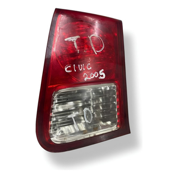Lanterna Traseira Lado Direito Honda Civic 2005 A 2008 Direito/passageiro Vermelho