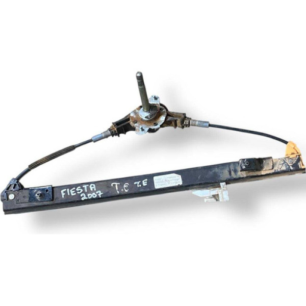 Máquina Vidro Manual Traseira Esquerda Ford Fiesta 1.6 2007