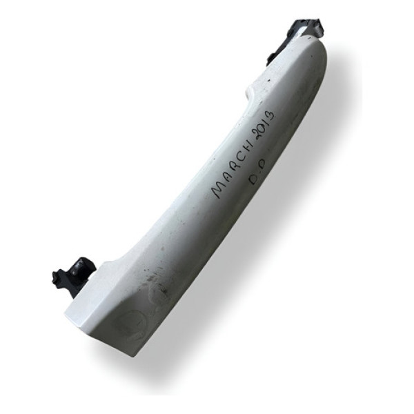 Maçaneta Externa Dianteira Direito March 2012 2013 2014 2015 Branco