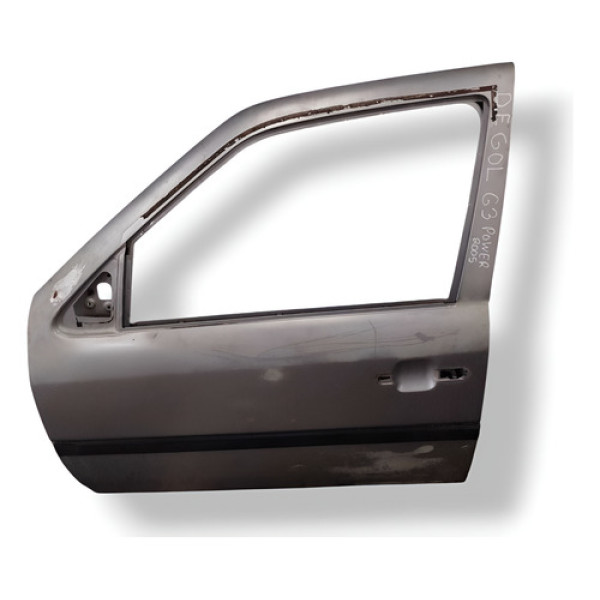 Porta Dianteira Esquerdo  Volkswagen Gol G3 2005 2006 2007 Dianteira Esquerdo Cinza