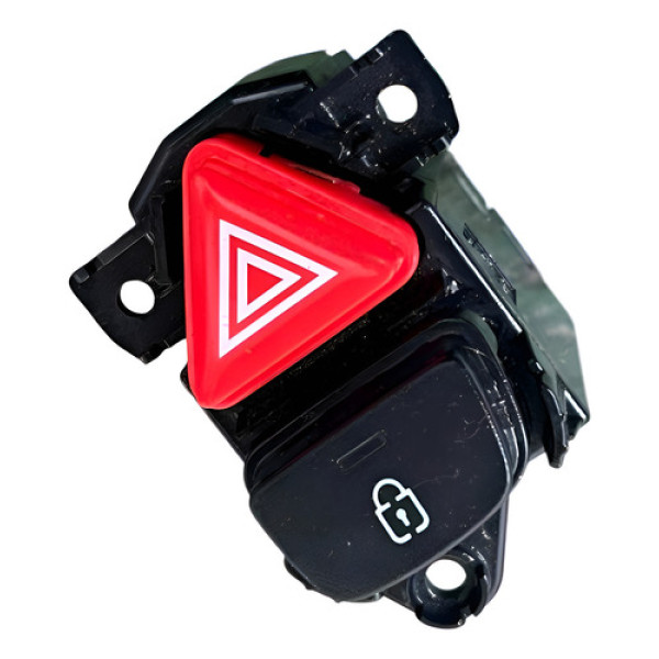 Botão Pisca Alerta / Trava Das Portas Hyundai Hb20 2021 Vermelho