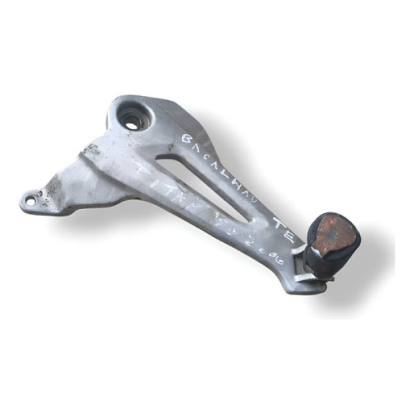 Pedaleira Bacalhau Esquerda Honda Titan 150 2006 C/detalhe