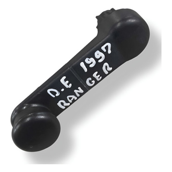 Manivela De Vidro Dianteira Esquerda Ford Ranger 1997 1998 - Prateado