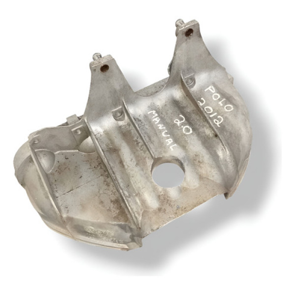 Protetor Escapamento Vw Polo 2.0 2011 A 2015 - 06a133228 Prateado