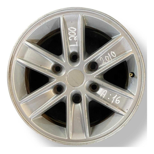 Roda Avulsa Aro 16  Mitsubishi L200 2004 2005 2006 Prateado