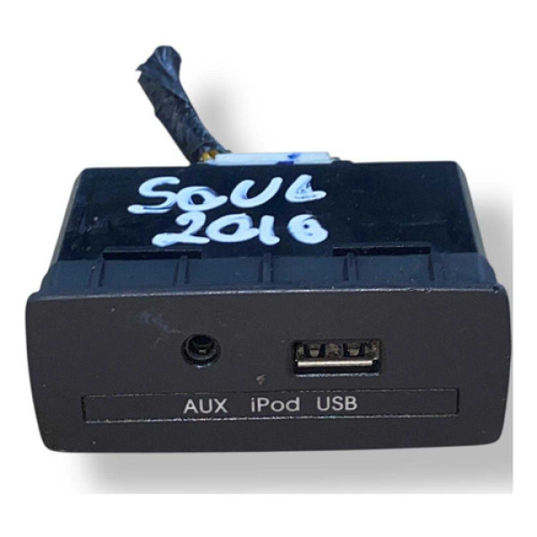 Entrada Auxiliar iPod/usd Kia Soul 1.6 2010/2011 961202k00 Cinza