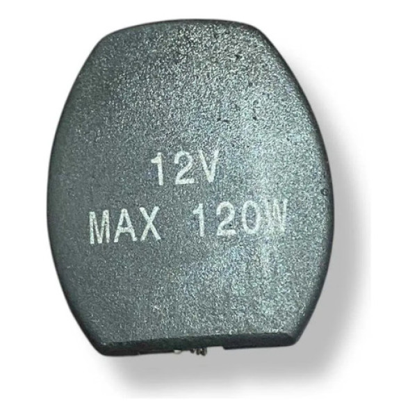 Tomada 12v Nissan Versa 2016 2017 2018 2019 Preto