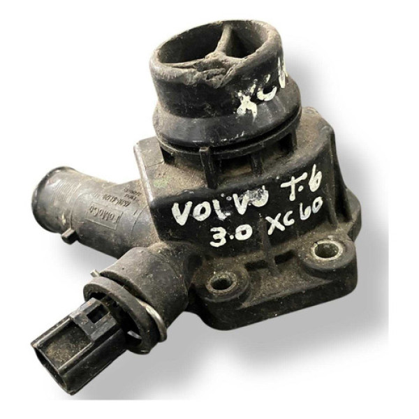 Carcaça Válvula Termostática Volvo Xc60 2007 A 2013 6g9n6112