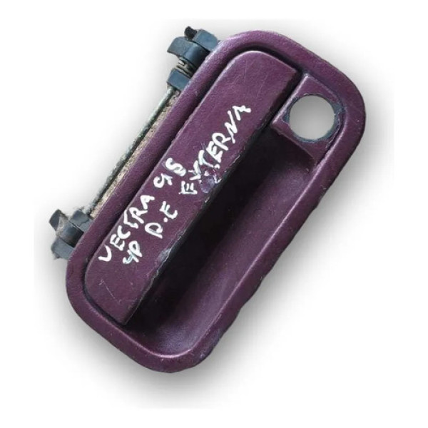 Maçaneta Externa Dianteira Esquerda Vectra 4p 1993/96 506pa6 Vermelho Dianteira