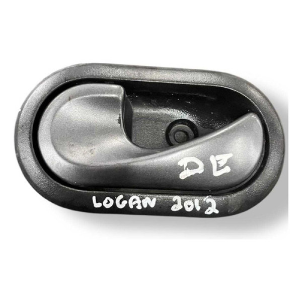 Maçaneta Interna Diant Direita Renault Logan 2012 8200606887 Preto Dianteira
