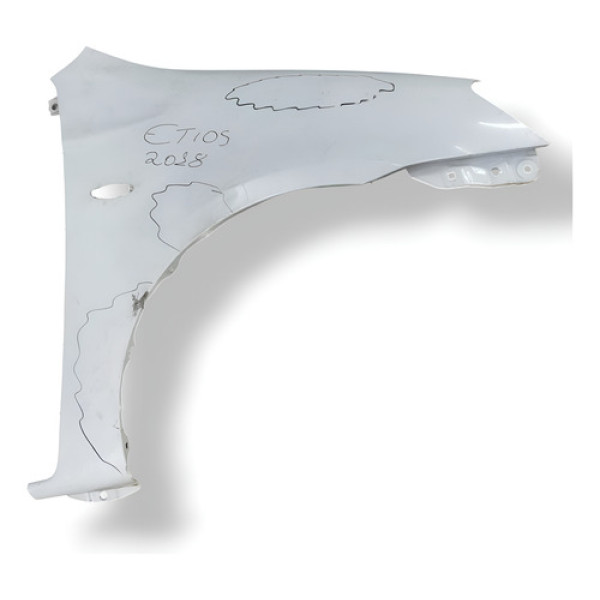 Paralama Dianteiro Toyota Etios Sedán 2018 2019 Detalhe