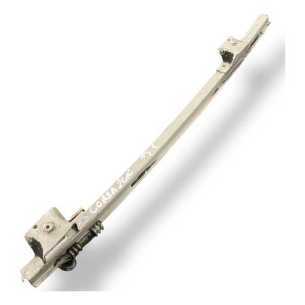 Canaleta Guia Porta Dianteira Esquerda Chevrolet Corsa 2010 Preto