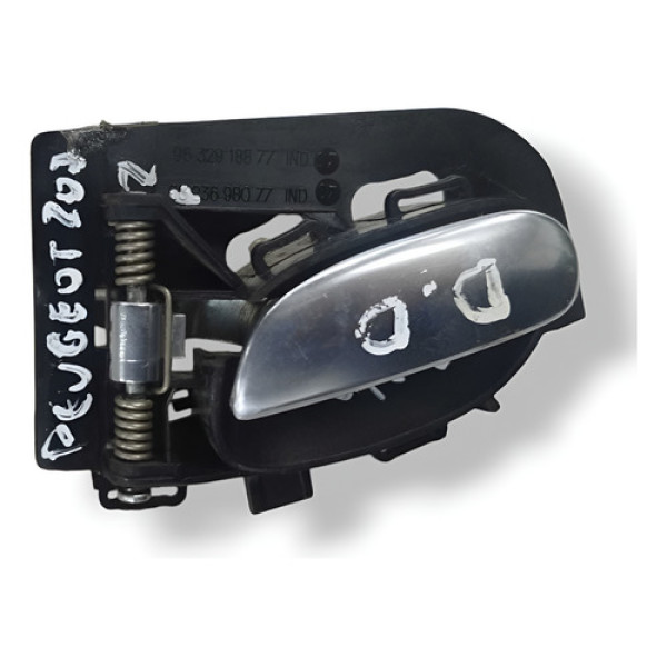 Maçaneta Interna Diant Direito 207 Escapade 2009 9632918877 Dianteira