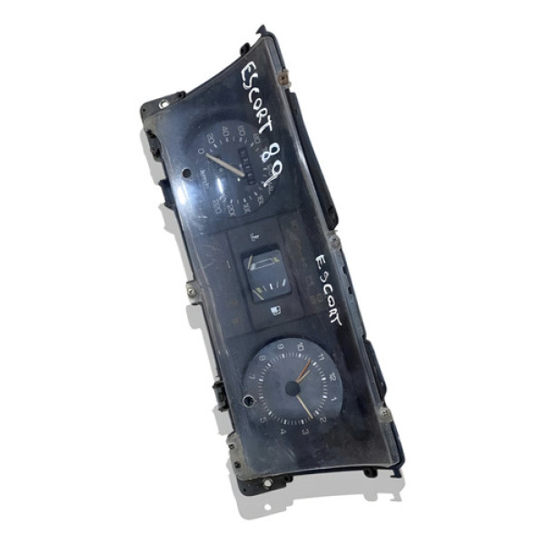 Painel De Instrumentos Ford Escort 1984 Á 1990 81ab10841bb Preto