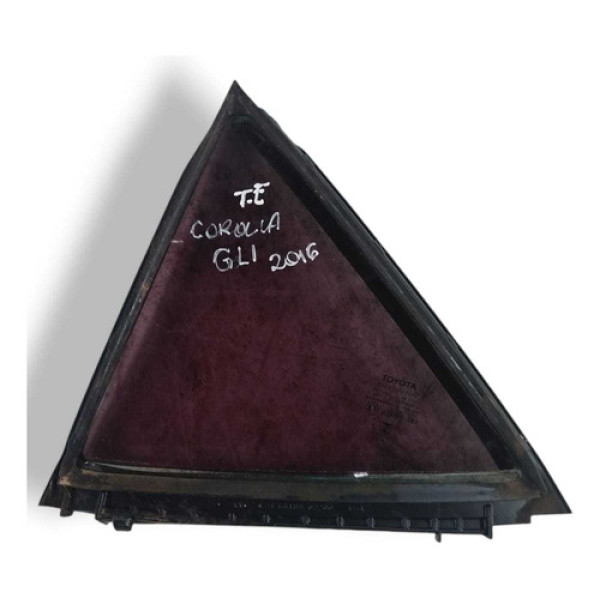 Vidro Fixo Traseiro Esquerdo Toyota Corolla Gli 1.8 2016