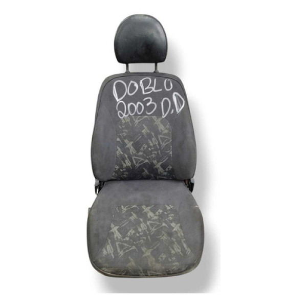 Banco Dianteiro Direito Fiat Doblo 2003 2004 2005 2006 Cinza