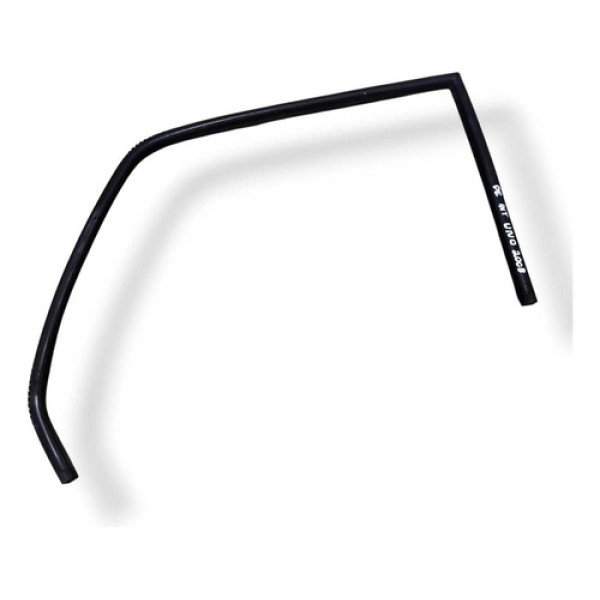 Borracha Vidro Dianteiro Esquerdo Fiat Uno 2007 2008 2009 Preto