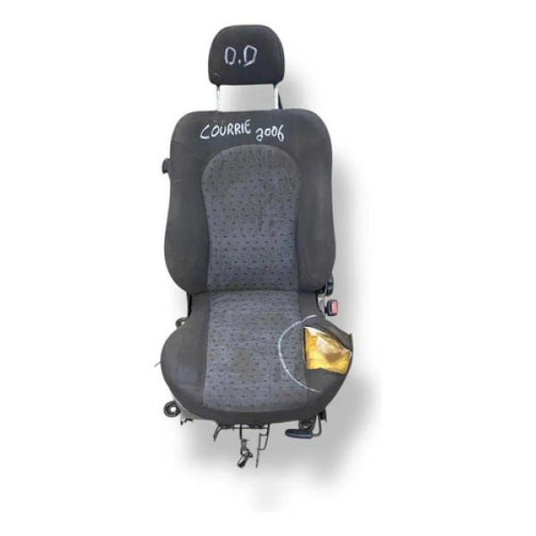 Banco Dianteiro Direito Com Detalhe Ford Courier 2006 2007 Preto